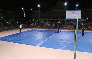 Simav’da ayak tenisi turnuvası