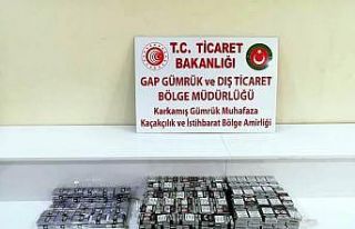 Sınır kapısında 710 paket kaçak sigara ele geçirildi