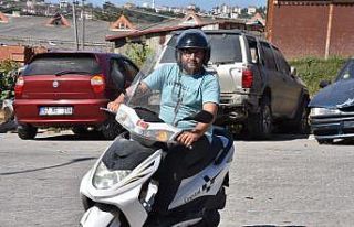 Sinop’ta görünmez kaza kamerada