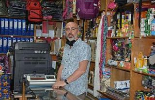 Sinop’ta kırtasiye esnafı zor durumda