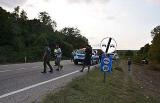 Sinop’ta trafik kazası: 1 yaralı