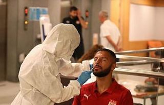 Sivasspor, korona testinden geçti