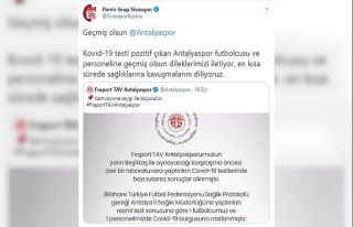 Sivasspor’dan Antalyaspor’a geçmiş olsun mesajı