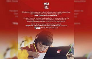 Sivasspor’dan öğrencilere 1058 adet tablet desteği