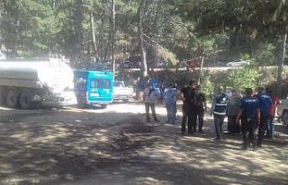 Soğuksu Milli Parkı’nda yangın