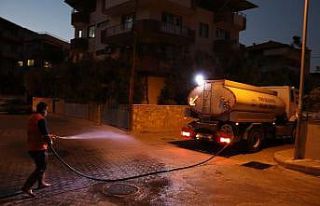 Söke Belediyesi tedbiri elden bırakmıyor