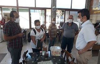 Söke’de Kovid-19 denetlemeleri yapıldı