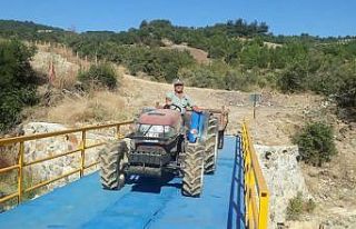 Soma’da çiftçilerin tehlikeli yolculuğunu bitiren...