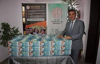 Suluova’da öğrencilerin maskeleri belediyeden