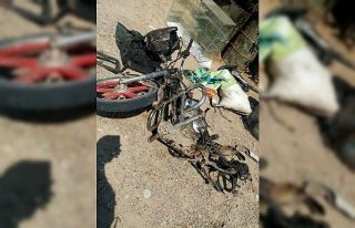 Suriye’de bomba yüklü motosiklet patladı