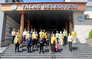 Talas Belediyesi’nden ’Pandemi yayılmasın kardeşlik...