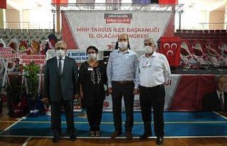 Tarsus MHP’de Mehmet Çelik başkan oldu