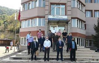 Tayini çıkan personele veda yemeği
