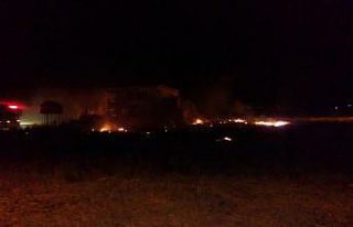 Tekirdağ’da korkutan yangın