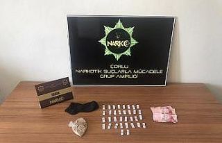 Tekirdağ’da uyuşturucu operasyonu: 2 gözaltı
