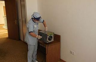 Termal tesiste Korona virüse karşı ozonla mücadele...