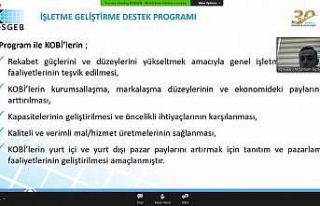 TETSİAD’ın düzenlediği ‘KOSGEB Destekleri...
