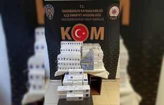 Tırdan bin 740 paket kaçak sigara çıktı