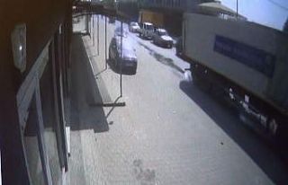 Tırdan dökülen mazot yolları buz pistine çevirdi