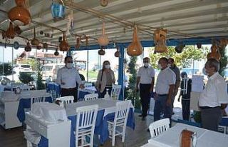 Tirilye korona denetiminden geçti