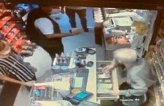 Tırnakçı kameraya yakalandı