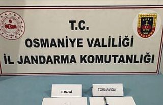 Tornavidadan uyuşturucu çıktı