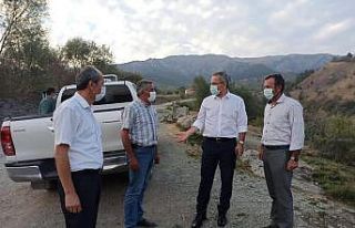 Tosya’da yol çalışmaları devam ediyor