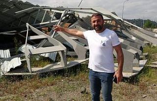 Trabzon’da balıkçı barınakları ve balık depoları...