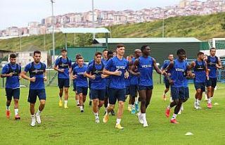 Trabzonspor, Beşiktaş maçı hazırlıklarını...