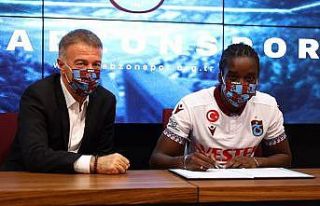 Trabzonspor, Diabate için imza töreni düzenledi