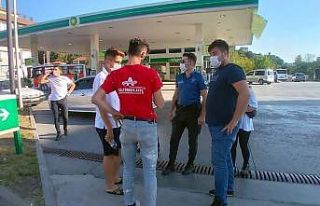 Trafik kazası: 1 yaralı