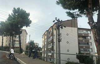 Trafodaki patlama amatör kamerada
