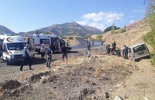 Tunceli’de trafik kazası: 4 yaralı