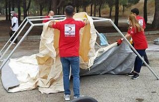 Türk Kızılay Manisa Şubesi Afet Timleri olası...