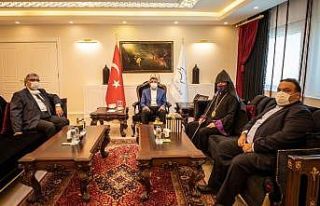 Türkiye Ermeni Patriği Maşalyan, Vali Bilmez’i...