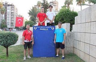 Türkiye’nin ilk milli parkur sporcusu Dünya Kupası’nda...