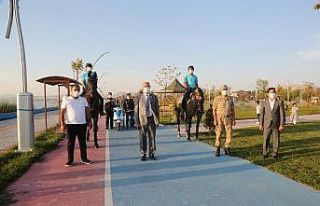 Tuşba’nın sahilleri atlı birliklere emanet