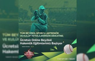 Ücretsiz Softbol-Beyzbol hakem eğitimleri devam...