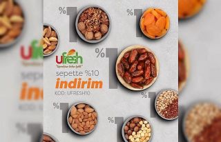 Ufresh, virüs düşmanı kuruyemişlerde indirim...
