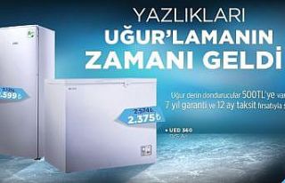 Uğur Derin Dondurucu’dan, kışa hazırlık kampanyası