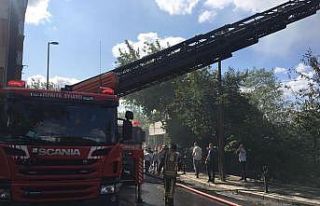 Ümraniye’de gecekondu yangını