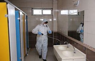 Ümraniye’deki tüm okullar dezenfekte edildi