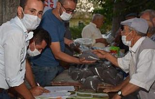 Üreticilere ücretsiz tohum dağıtıldı