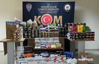 Ürgüp’te kaçak sigara operasyonu
