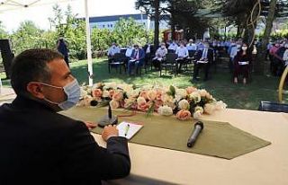 Vali Atay, muhtarlarla bir araya geldi