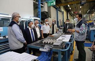 Vali Atay, Standard Profil’i ziyaret etti