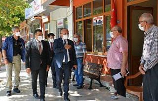 Vali Atik’ten Badağ’a ziyaret