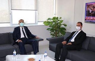 Vali Çuhadar, İşkur’dan brifing aldı