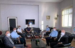 Vali Demirtaş’tan, Kaymakam Koç’a ziyaret