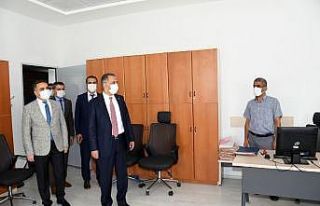 Vali Mahmut Çuhadar’ın kurum incelemeleri devam...